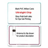MIFARE Ultralight® Blank PVC Cards - 100 pack